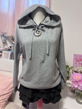 Cozy Gap knit hoodie